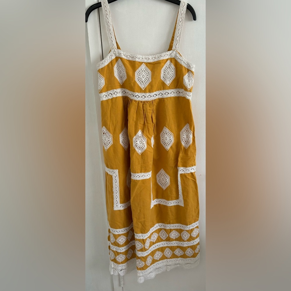 Zara Embroidered Dress